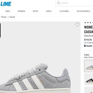 Bought for Xmas -wrong size Adidas Campus 00s Grey w/White - Men's size 8